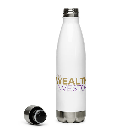 Wealth Investor Stainless Steel Water Bottle